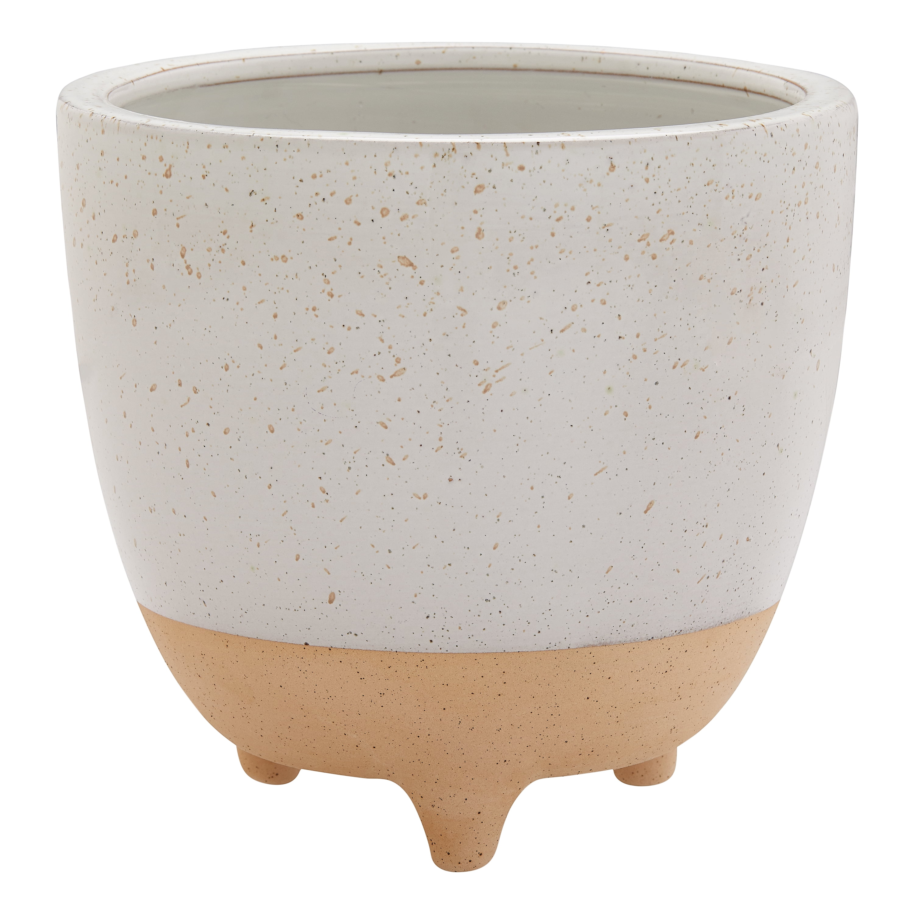 2-Tone Ceramic Planter