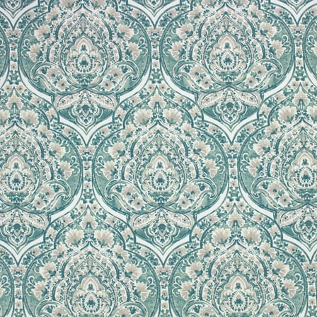 Better Homes & Gardens 100% Cotton Damask Teal, 2 Yard Precut Fabric