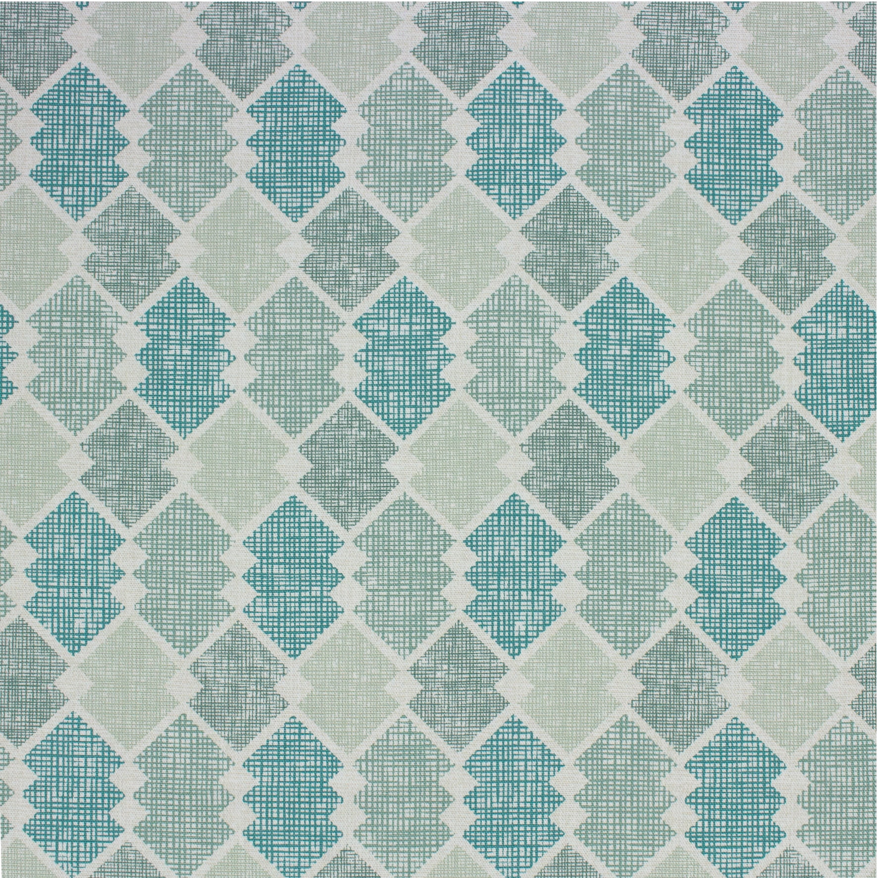 Better Homes & Gardens 100% Cotton Diamond Crosshatch Teal, 2 Yard Precut Fabric