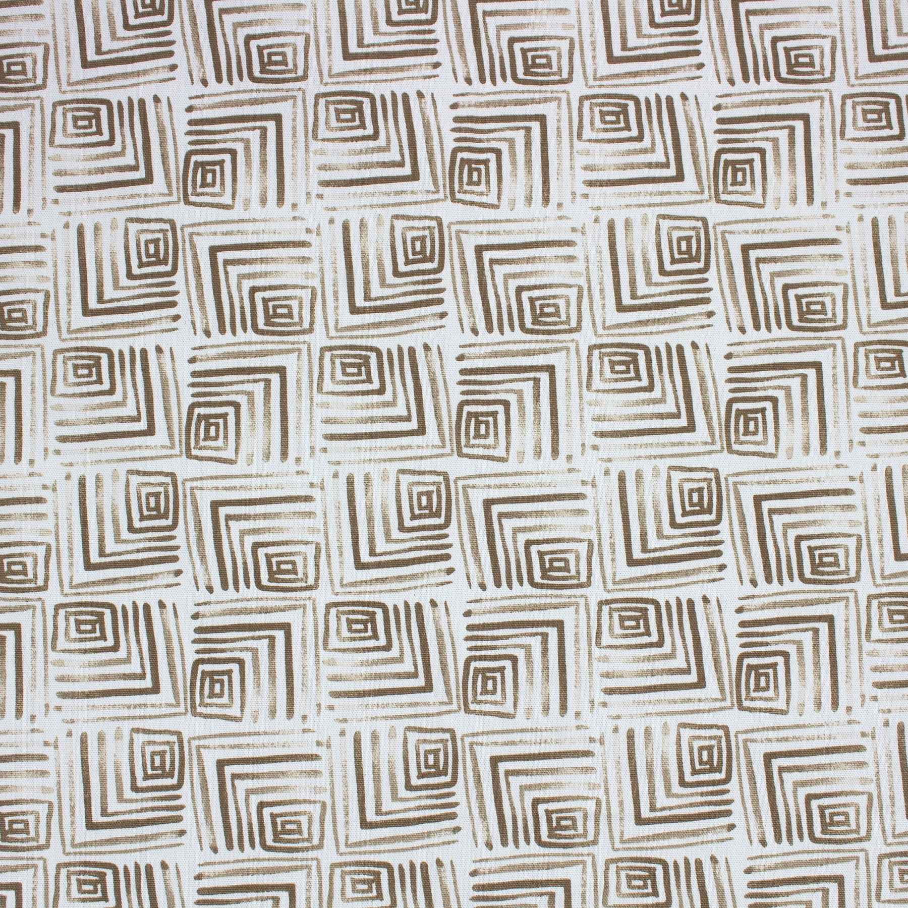 Better Homes & Gardens 100% Cotton Geo Squares Beige, 2 Yard Precut Fabric