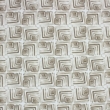 Better Homes & Gardens 100% Cotton Geo Squares Beige, 2 Yard Precut Fabric
