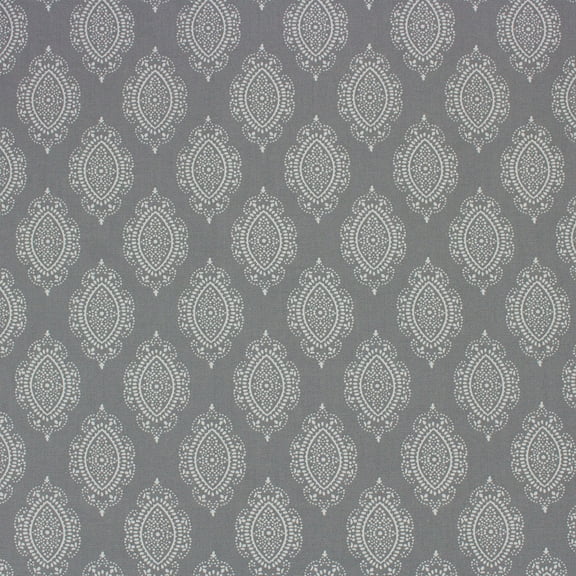 Better Homes & Gardens 100% Cotton Lace Medallion Grey, 2 Yard Precut Fabric