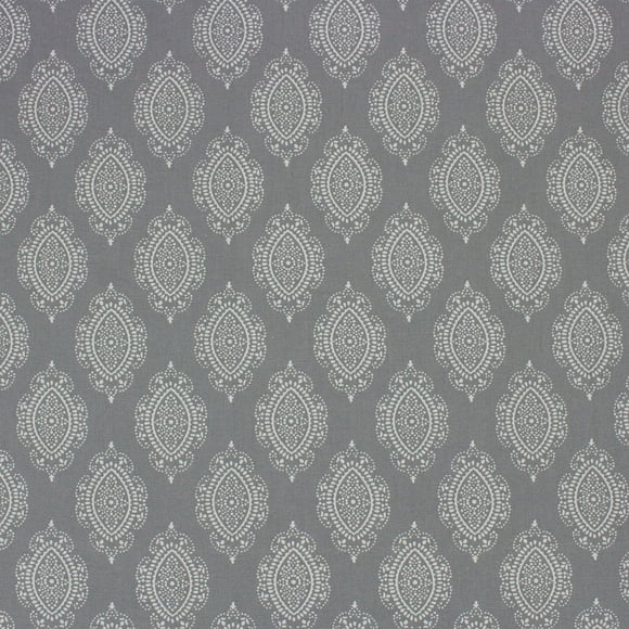 Better Homes & Gardens 100% Cotton Lace Medallion Grey, 2 Yard Precut Fabric