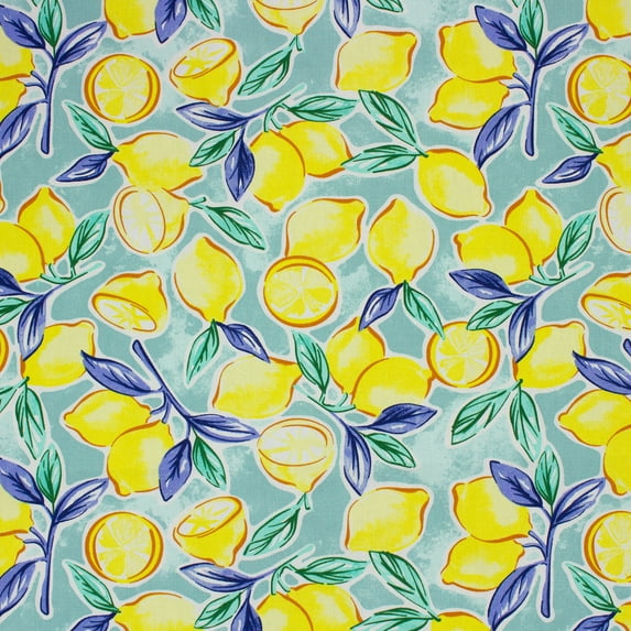 Better Homes & Gardens 100% Cotton Lemons Multi, 2 Yard Precut Fabric
