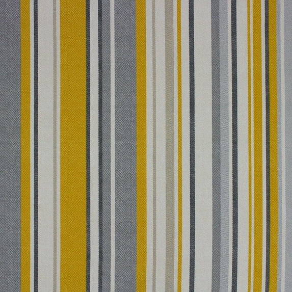 Better Homes & Gardens 100% Cotton Mixed Stripe Yellow, 2 Yard Precut Fabric