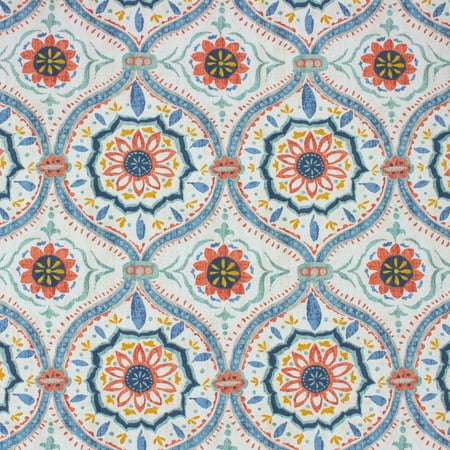 Better Homes & Gardens 100% Cotton Ogee Medallion Multi 2 Yard Precut Fabric
