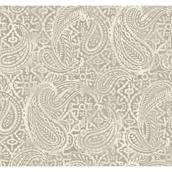 Better Homes & Gardens 100% Cotton Paisley Ogee Beige, 2 Yard Precut Fabric