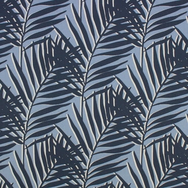 Better Homes & Gardens 100% Cotton Palm Blue, 2 Yard Precut Fabric