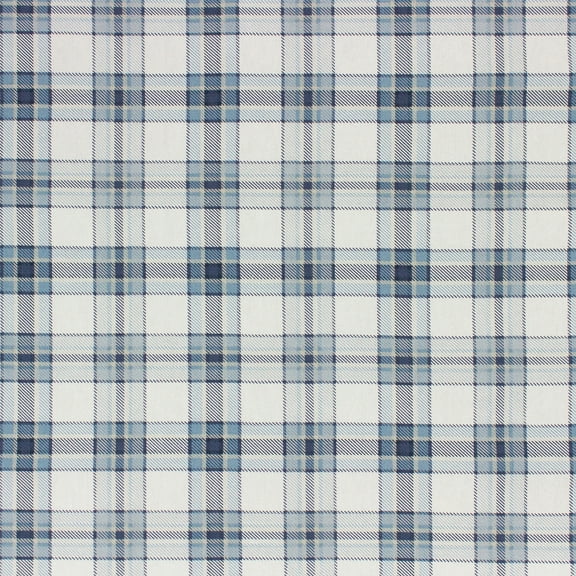 Better Homes & Gardens 100% Cotton Plaid Blue, 2 Yard Precut Fabric