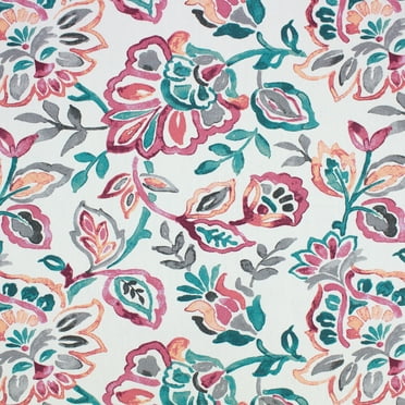 Better Homes & Gardens 100% Cotton Watercolor Jacobean Multi, 2 Yard Precut Fabric