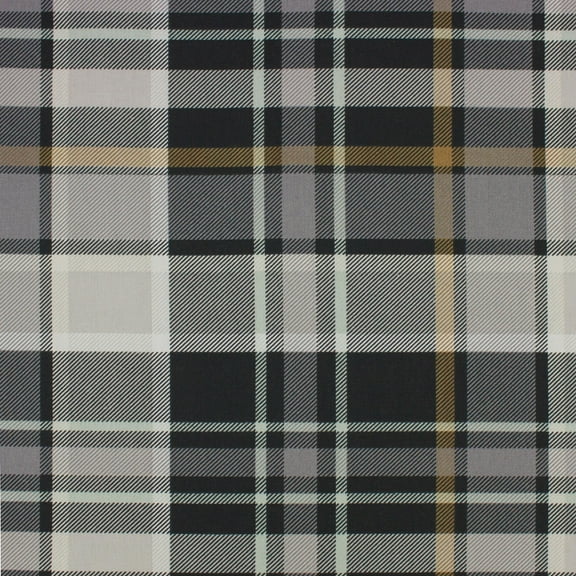 Better Homes & Gardens 100% Cotton Wave Plaid Black, 2 Yard Precut Fabric