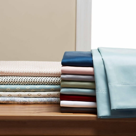 Better Homes & Gardens 100% Cotton Wrinkle Resistant Bedding Sheet Set, King