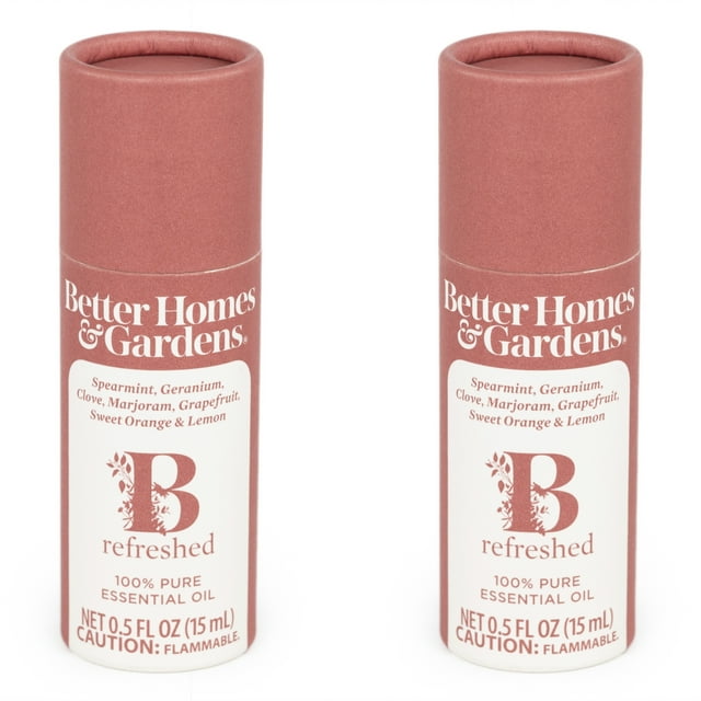 Better Homes & Gardens 100 Pure Essential Oil B Refreshed, 15mL, 2