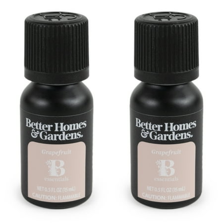 Better Homes & Gardens 100% Pure Essential Oil: Grapefruit, 15mL, 2-Pack