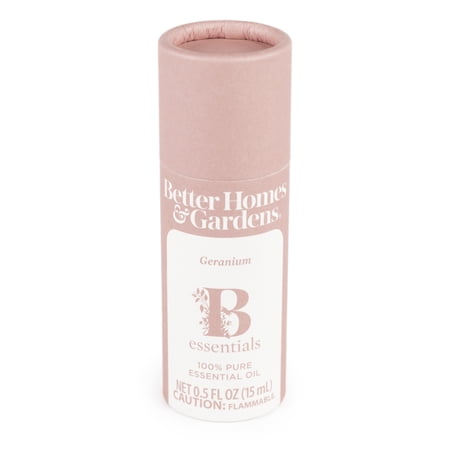 Better Homes & Gardens 100% Pure Essential Oil, No Fillers or Carrier Oil: Geranium, 15mL