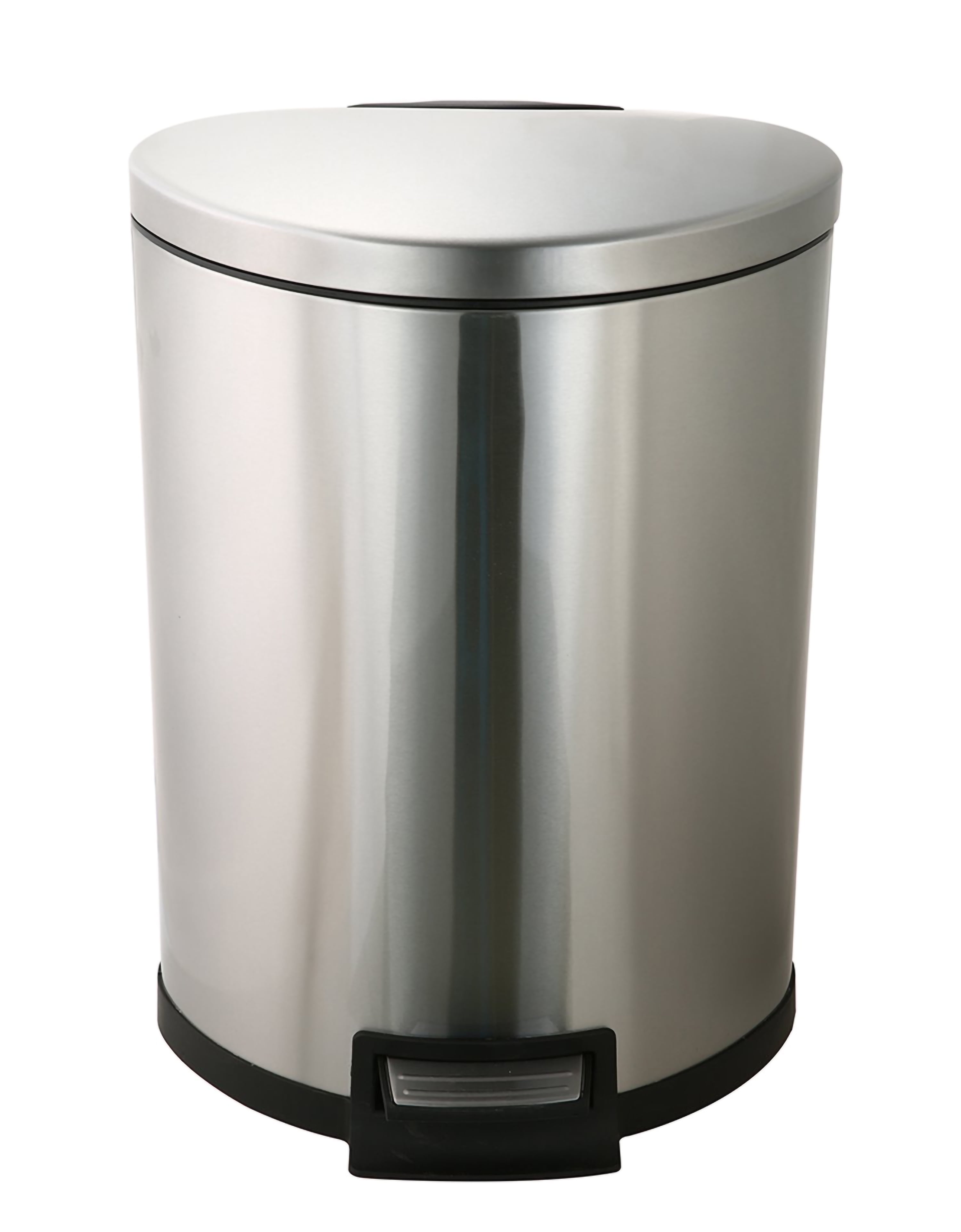 Better Homes & Gardens 11.8 Gallon Stainless Steel Semi Round Kitchen Step Trash  Can 