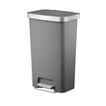 Better Homes & Gardens 11.9 Gallon Trash Can, Plastic Kitchen Step