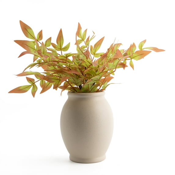 Better Homes & Gardens 11" Artificial Sumac Plant in Ceramic Vase