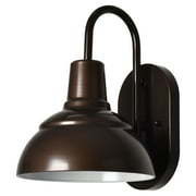Better Homes & Gardens 11" Farmhouse Indoor Wall Sconce Light, Bronze Finishes, Bulb Not Included