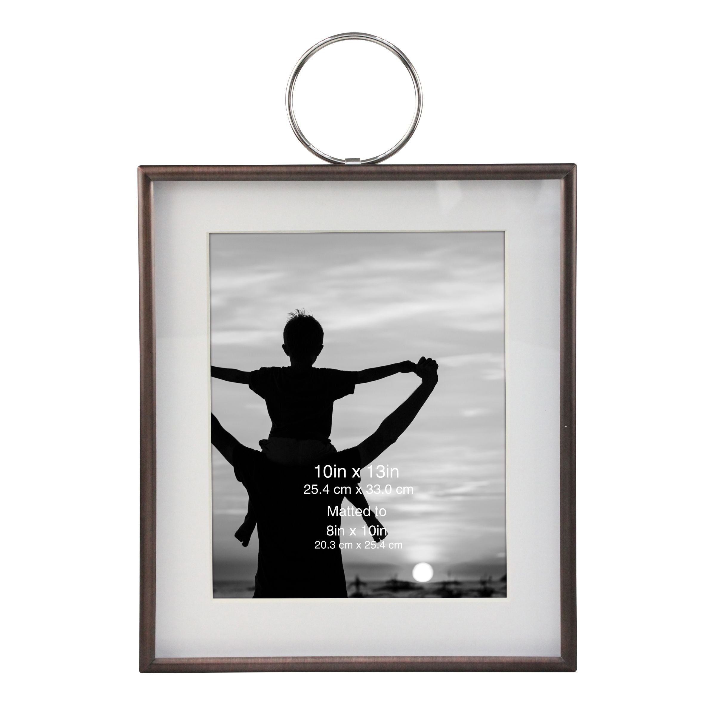 Better Homes & Gardens 11" x 13" Matted to 8" x 10" Rectangle Metal