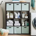 thumbnail image 1 of Better Homes & Gardens 12 Cube Storage Organizer, Tobacco Oak, 1 of 10