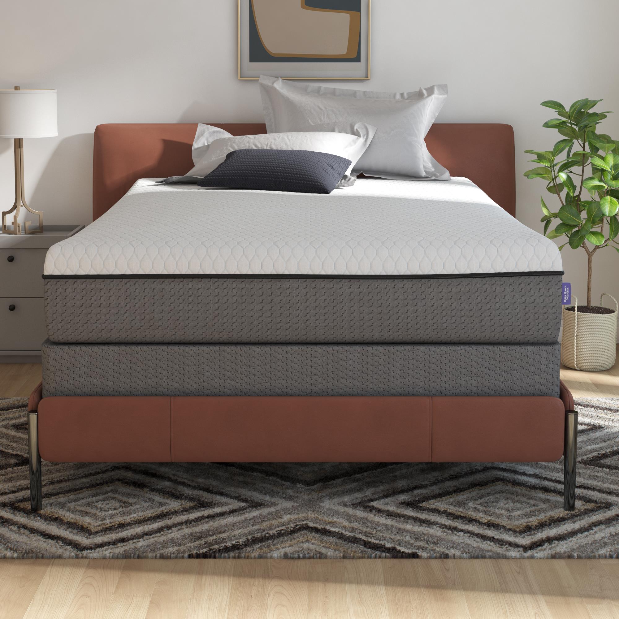 Better Homes & Gardens 12” Peaceful Purity Charcoal Gel Memory Foam