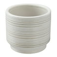 thumbnail image 1 of Better Homes & Gardens 12" Teramo Round Ceramic Planter, White, 1 of 8