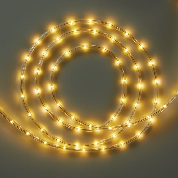 Better Homes & Gardens 120 Volt, 21.6 Watt, 48 Foot Soft White LED Rope Light for Indoor and Outdoor Use