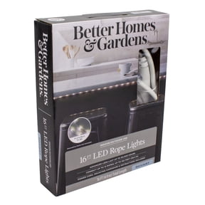 Better Homes & Gardens 16' 7.2 Watt Plug-in Daylight LED Rope Light (1 Pack)