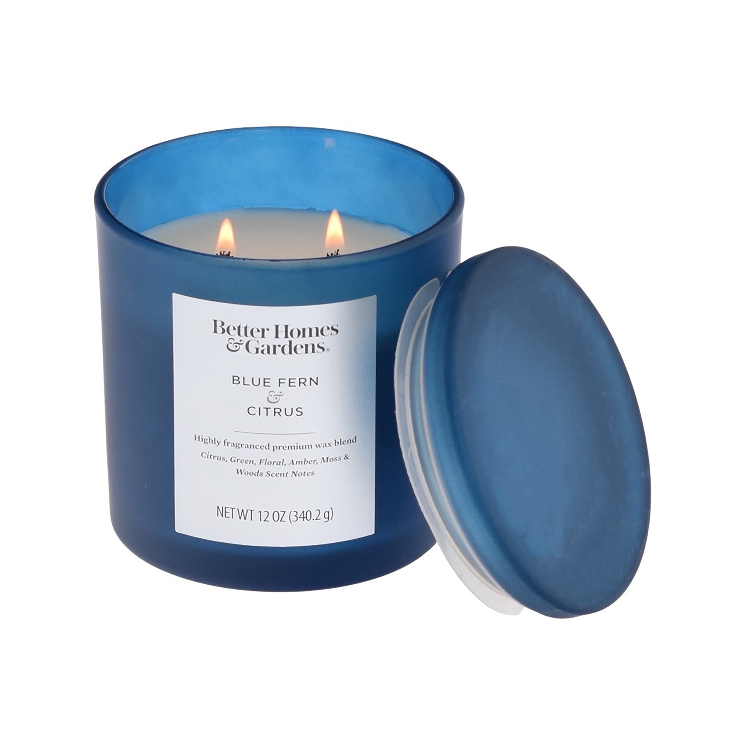 candle✣candle Better Homes & Gardens 12oz Red Lava & Citrus Scented 2-Wick