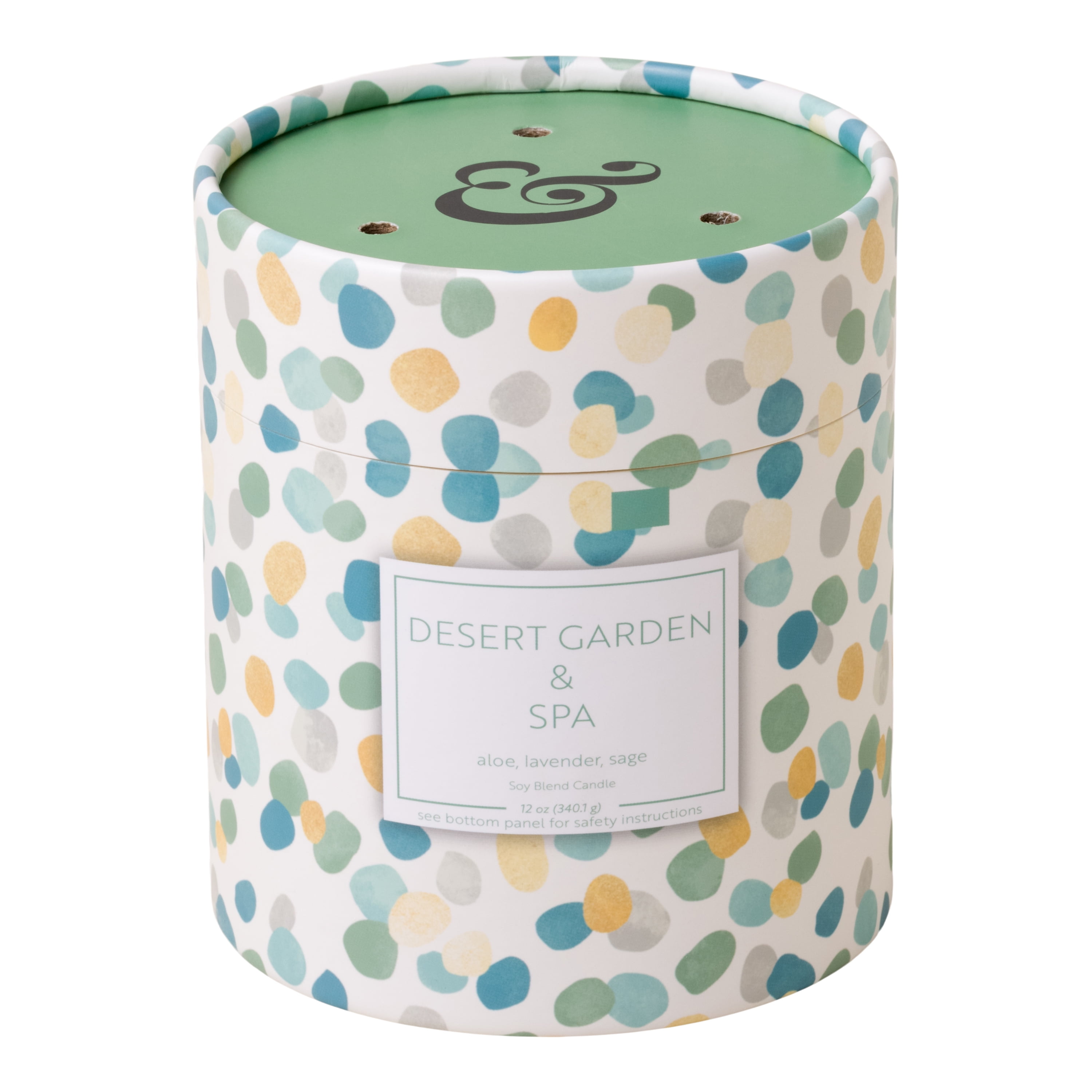 Better Homes & Gardens 12oz Desert Garden & Spa Scented 2-Wick Boxed Jar Candle