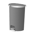 Better Homes & Gardens 14.5 Gallon Trash Can, Plastic Kitchen Trash Can