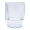 Better Homes & Gardens 14-Ounce Tritan Short Ribbed Tumbler, Clear