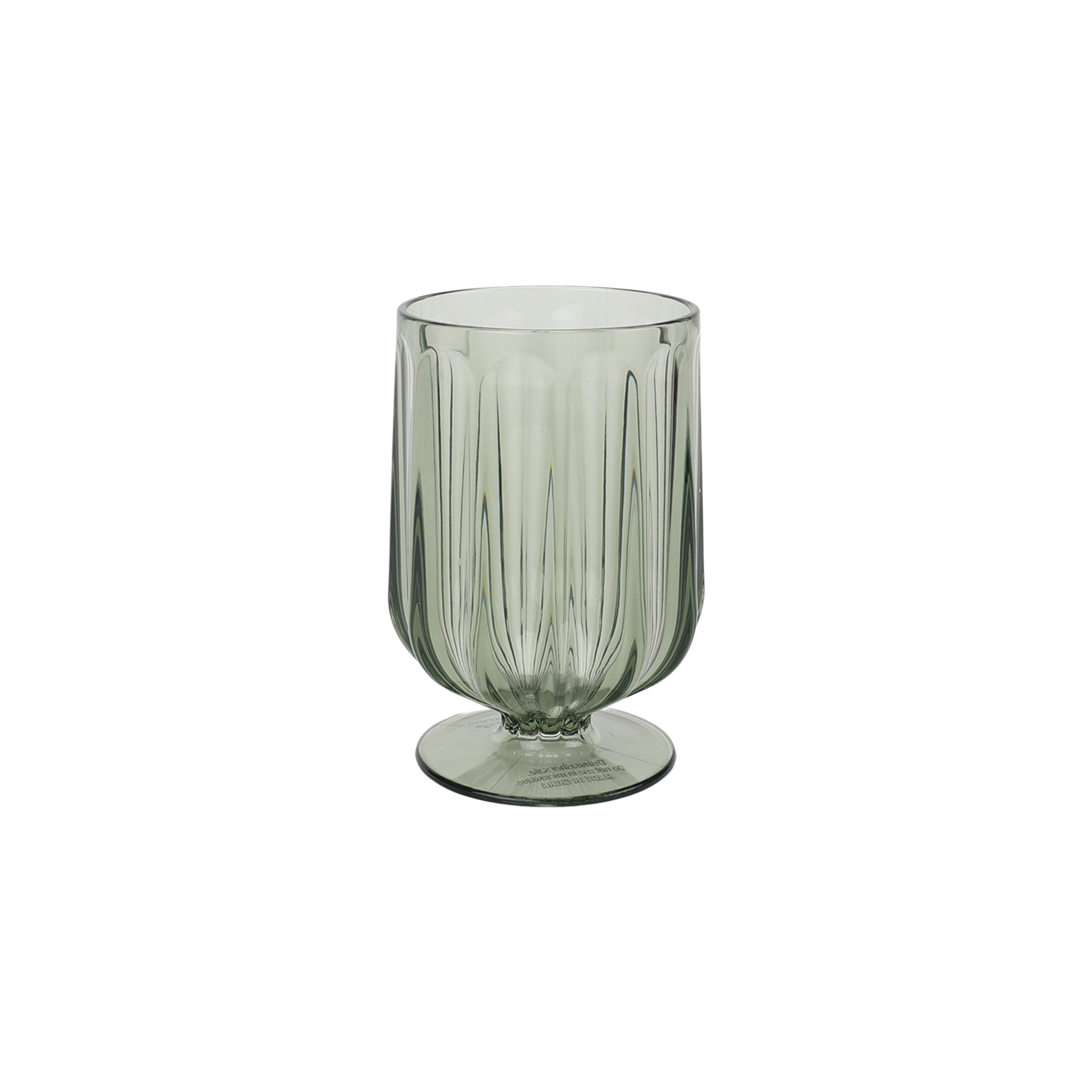 Better Homes & Gardens 15-Ounce Tritan Plastic Wine Goblet, Green