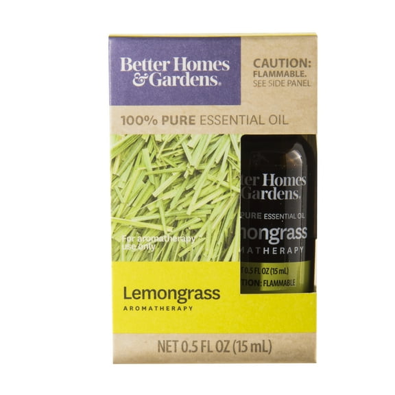 Better Homes & Gardens 15 mL 100% Pure Lemongrass Essential Oil