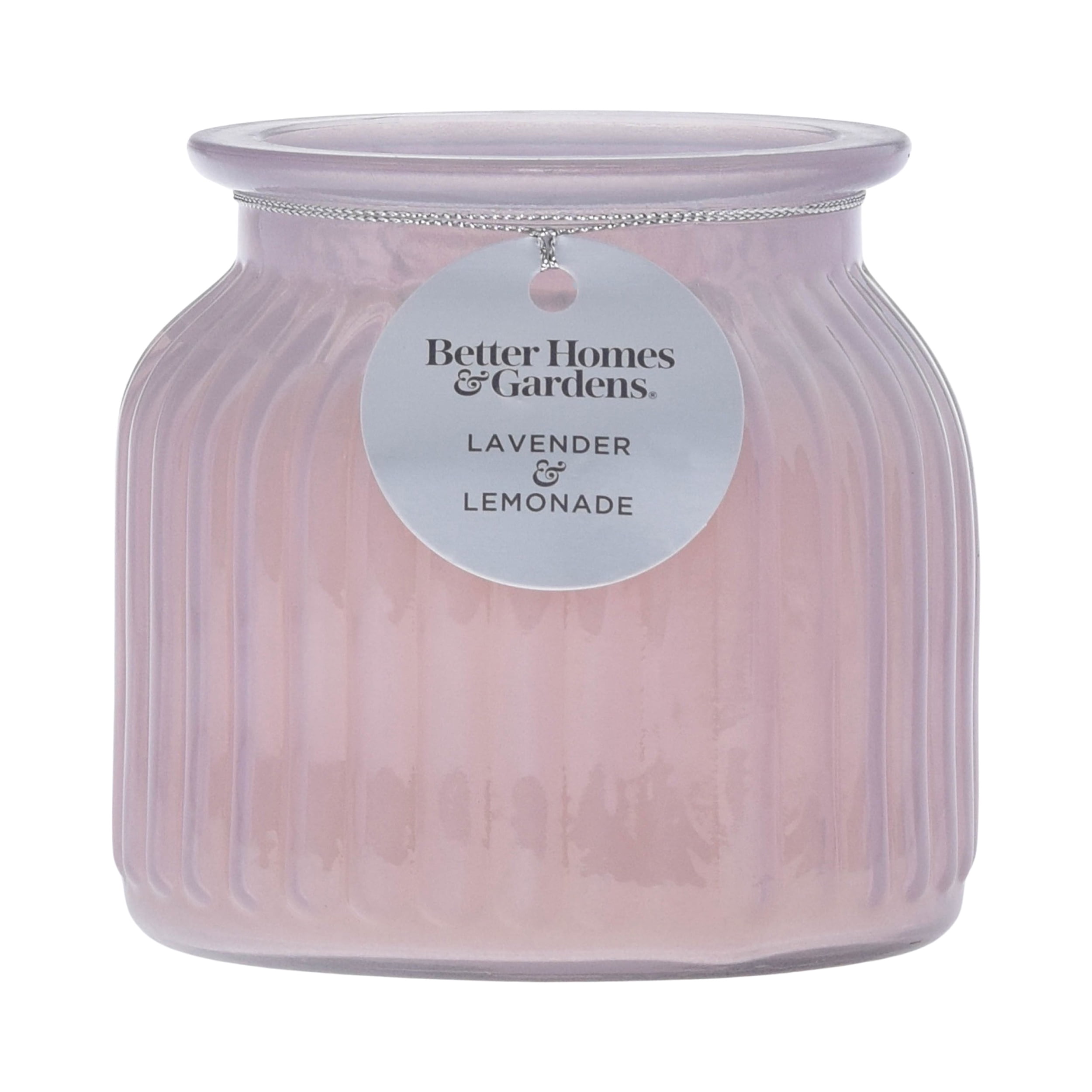 Better Homes & Gardens 16.5oz Lavender & Lemonade Scented 2 Wick Pagoda Jar Candle