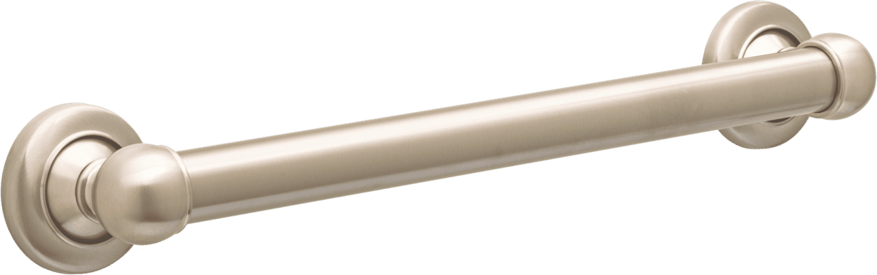 Better Homes & Gardens 16" ADA Compliant Bathroom Grab Bar, Satin Nickel
