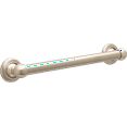 thumbnail image 1 of Better Homes & Gardens 16" ADA Compliant Bathroom Grab Bar, Satin Nickel, 1 of 9