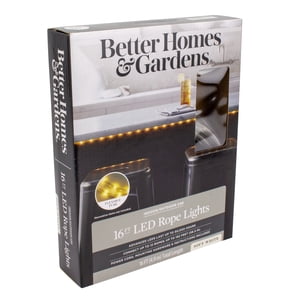 Better Homes & Gardens 16 ft LED Rope Light, Soft White