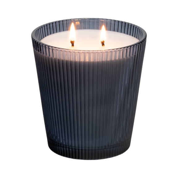 Better Homes & Gardens Fine Fragrance Collection, Dark Lavender & Sage Scented 2-Wick Jar Candle 16 oz.