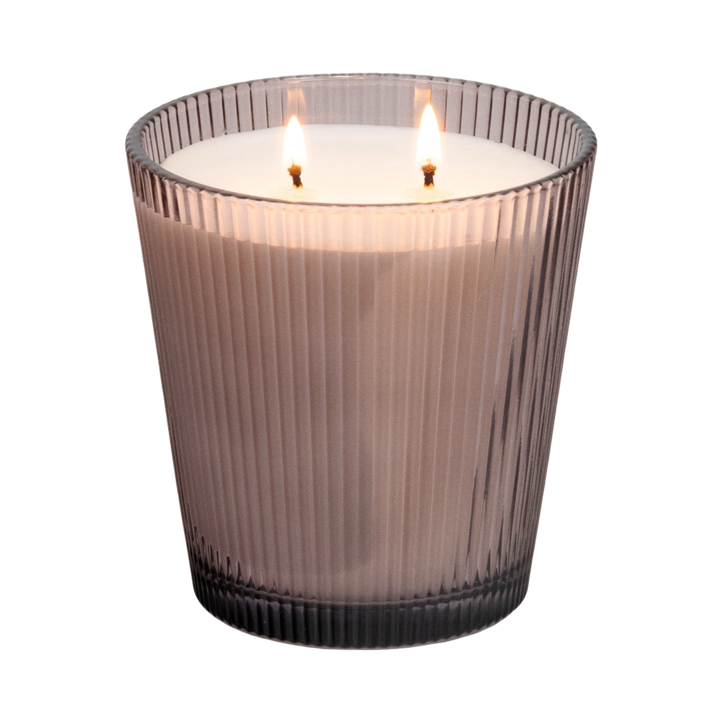 Better Homes & Gardens Fine Fragrance Collection Flower Burst Scented 2-Wick 16 oz Ribbed Jar Candle