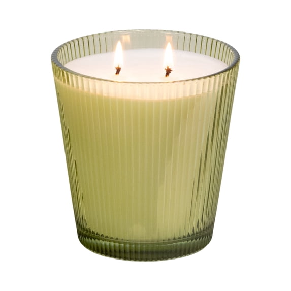Better Homes & Gardens Fine Fragrance Collection Pistachio Marshmallow Scented 2-Wick Jar Candle, 16 oz
