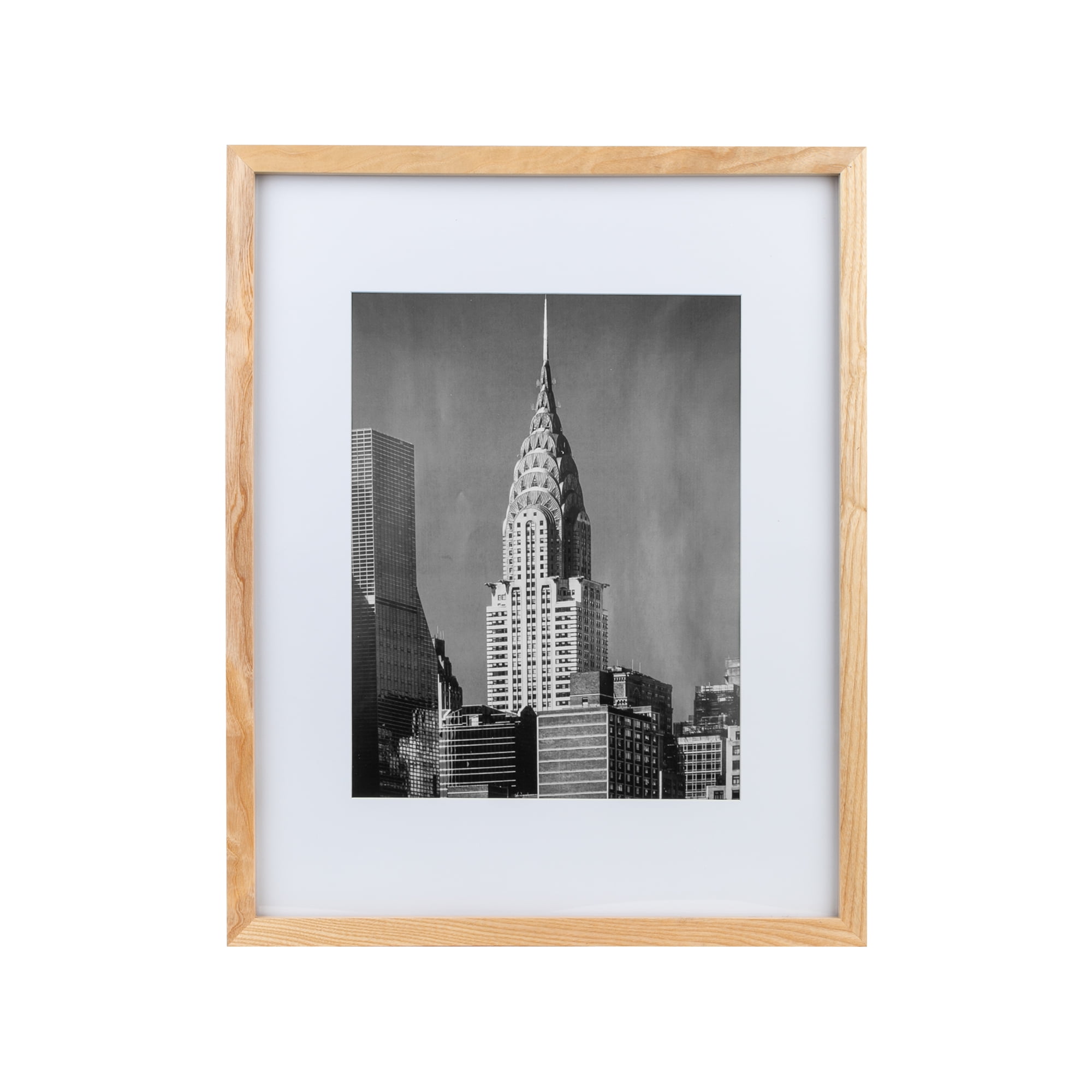 Better Homes & Gardens – 11x14 Picture Frame – Wood Matted Gallery Wall Photo Frame