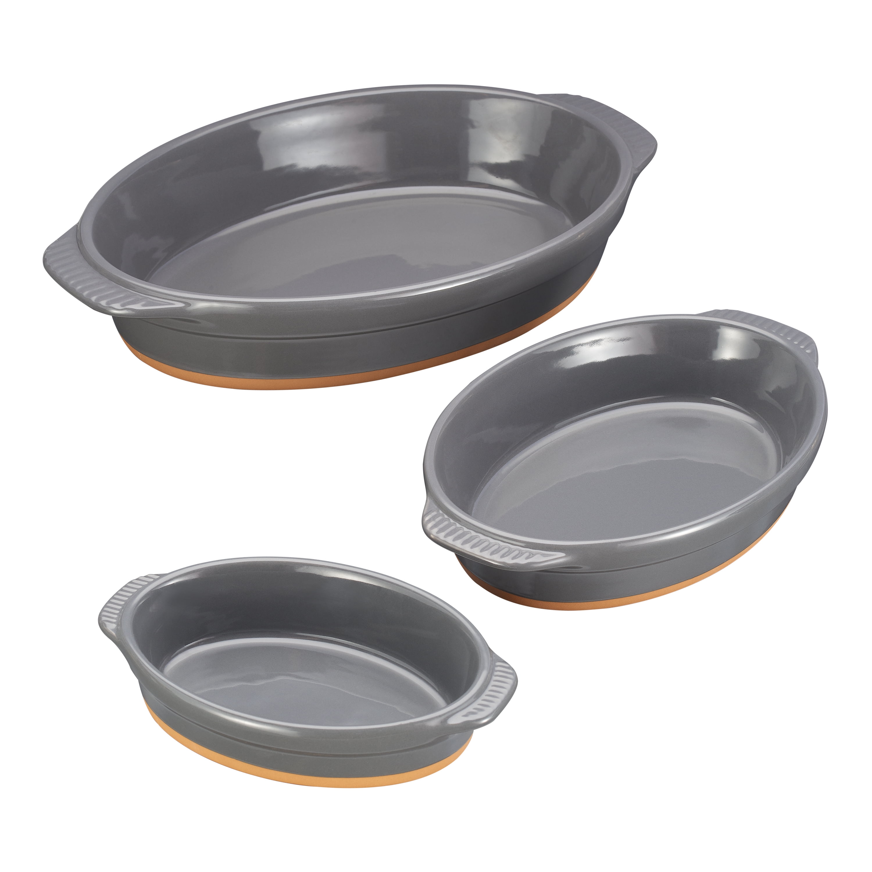 Better Homes & Gardens 17.72" x 6.70" qt Solid Print Stoneware