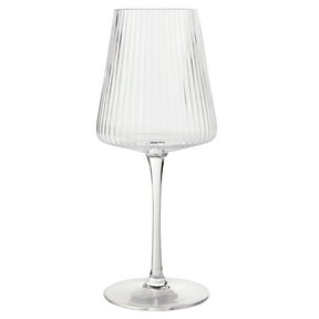 Better Homes & Gardens 17 oz Ribbed Wine Glass