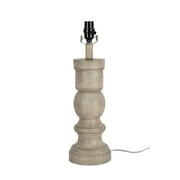 Better Homes & Gardens 18.75"H Weathered Wood-Look Lamp Base