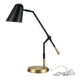 thumbnail image 1 of Better Homes & Gardens 18" Angled Shade Mixed Metal Modern Desk Lamp, Black, 1 of 5