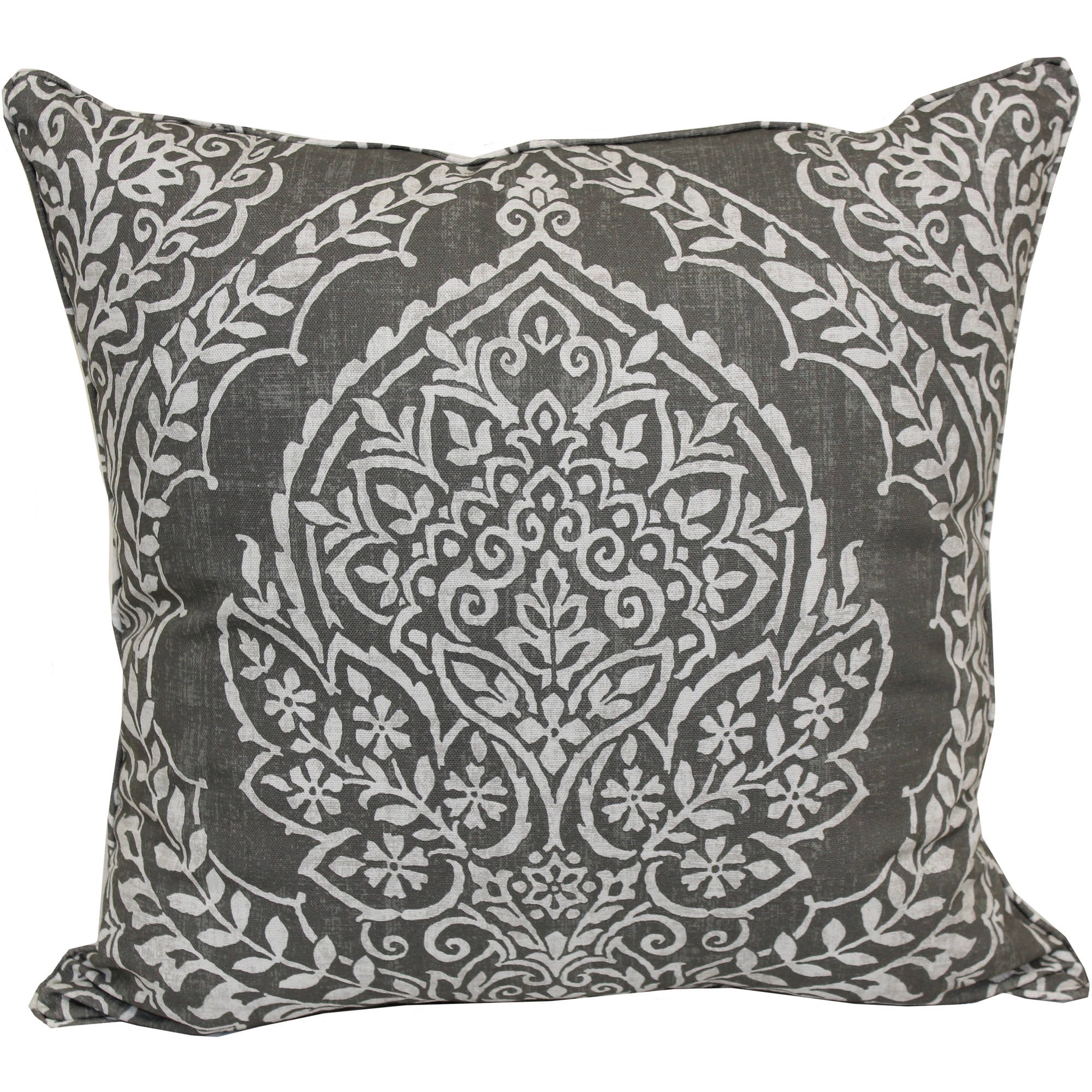 Better Homes & Gardens 18" Outdoor Toss Pillow, Fleur