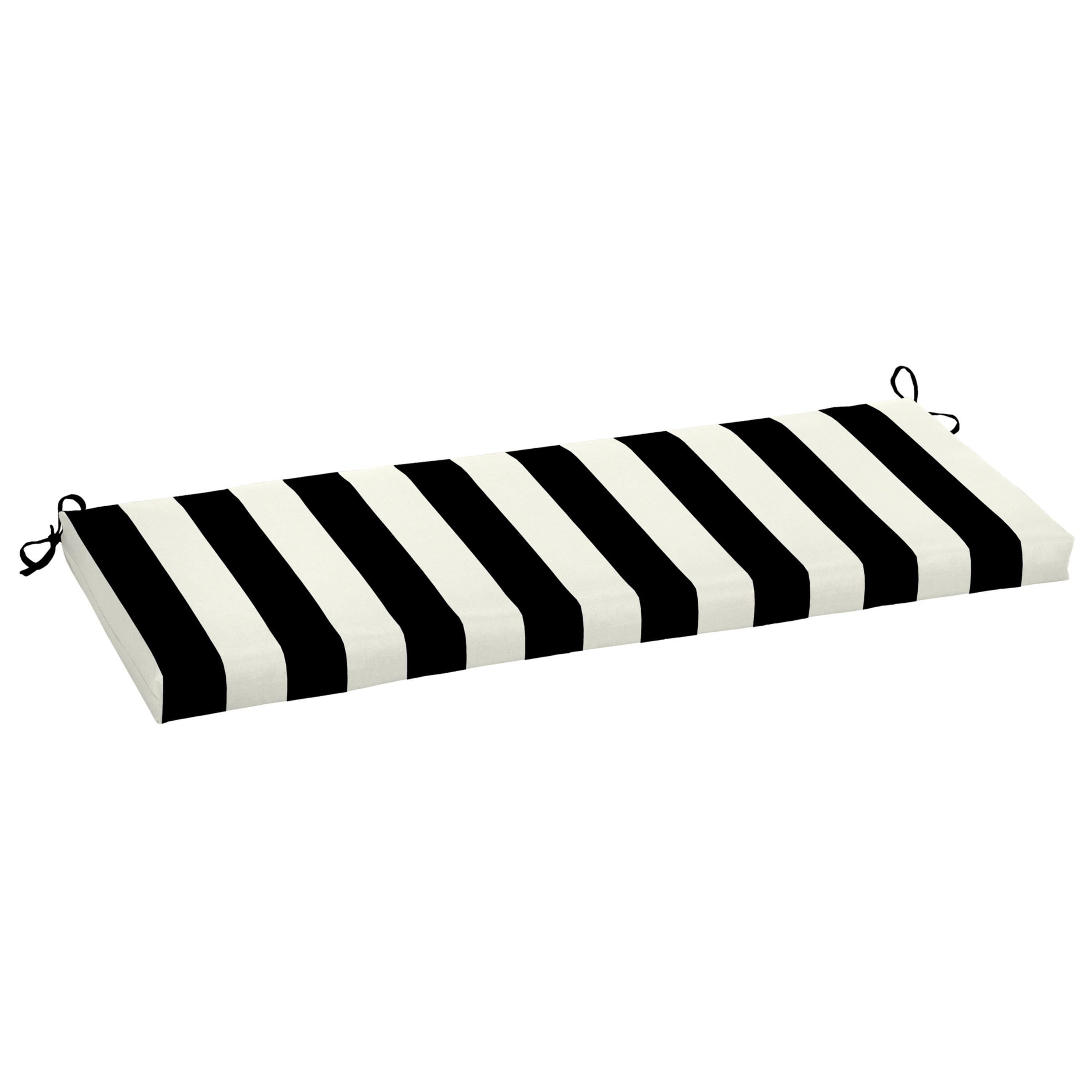 Outdoor bench cushion black and white hotsell