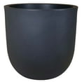 thumbnail interactive-video image 1 of Better Homes & Gardens Mosswood Resin Planter Matte Black Finish 18 Inch, 1 of 10